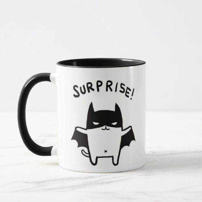 Surprise Kitty Mug (Left)