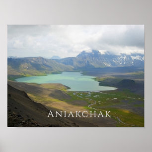 Surprise Lake, NMP Aniakchak, Alaska Poster