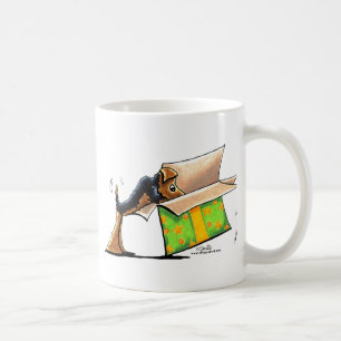 Surprise Me Airedale Welsh Terrier Coffee Mug