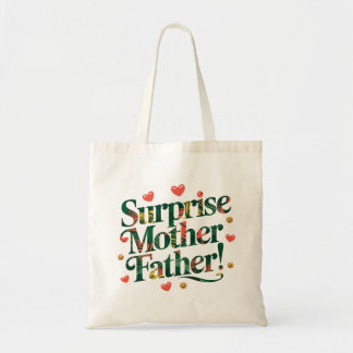 Surprise Mother Father Fashionable Tote Bag