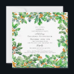 SURPRISE PARTY 21st Birthday December Birth Flower Invitation<br><div class="desc">Festive holly and berry birthday invitation is perfect for your December birthday party. Bright green holly is decorated with deep red berries. Holly is also the December birth flower which represents happiness,  joy,  good luck and respect. All of the text is editable.</div>