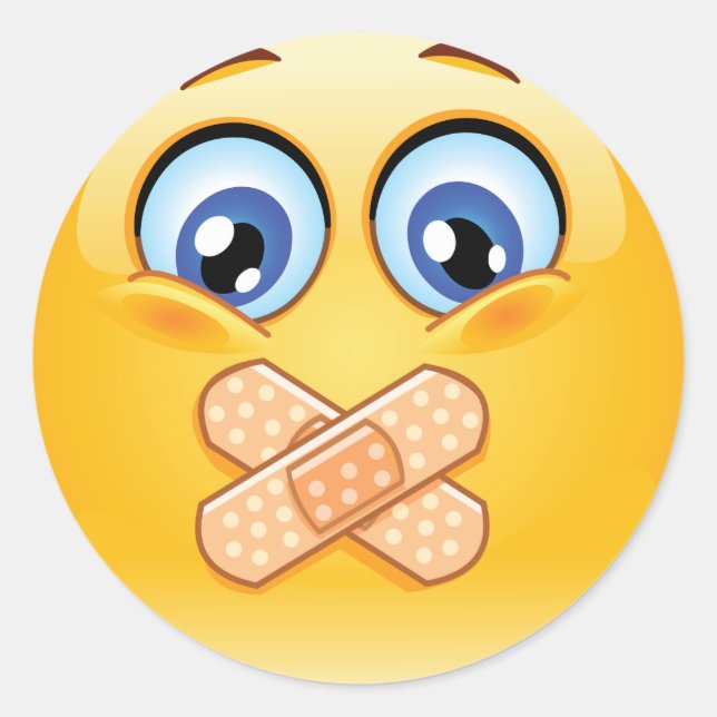 Surprise Party Face Sticker (Front)