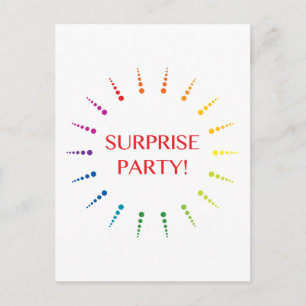 surprise party invitation