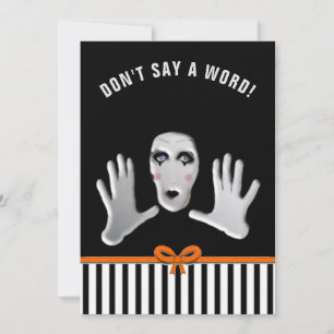 surprise party invitations