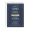 Surprise Retirement Party Elegant Navy Blue & Gold