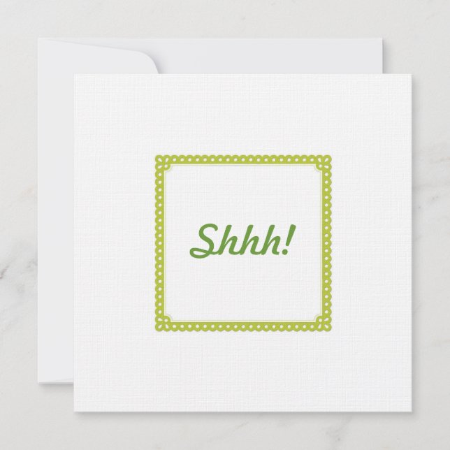 Surprise Retirement Party Mod Invitation (Front)