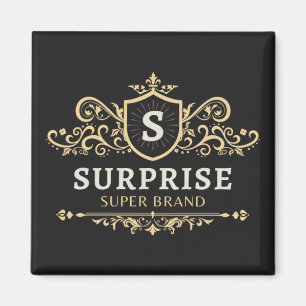 surprise super brand luxury wedding party modern b magnet