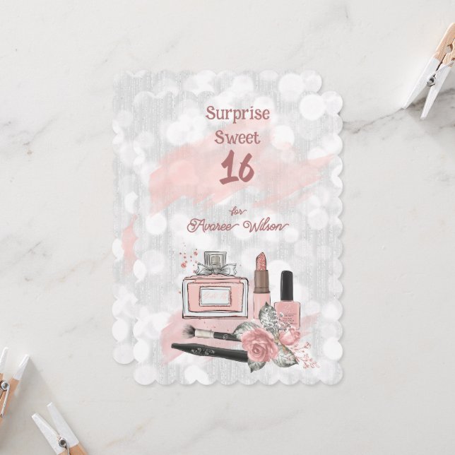 Surprise Sweet 16  (Front/Back In Situ)