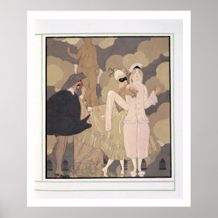 Surprise (w/c on paper) poster