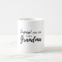 Surprise You re going to be a grandma
