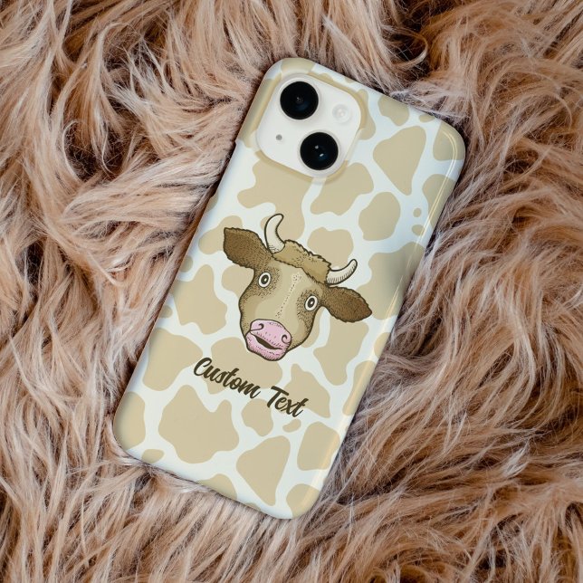 Surprised Cow Case-Mate iPhone Case (Creator Uploaded)