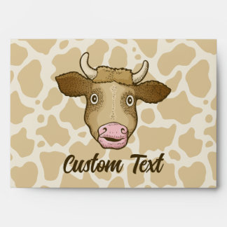 Surprised Cow Envelope