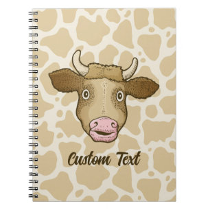 Surprised Cow Notebook