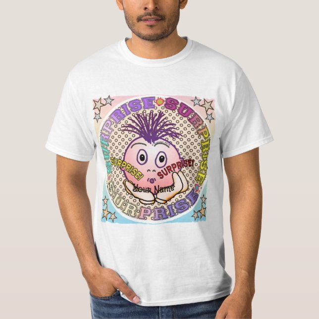 Surprised Face  t-shirt (Front)