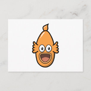 Surprised Fish. RSVP Card