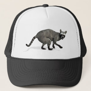 Surprised Raccoon Trucker Hat