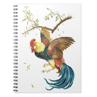 Surprised Rooster Notebook