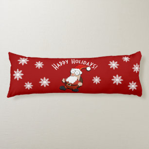 Surprised Santa Custom Body Pillow