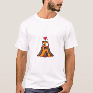 Surprised Volcano Love T-Shirt