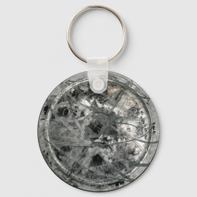 Surprising Time & Space Keychain (Front)