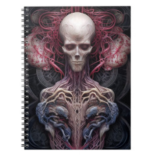 Surreal Anatomy Horror Sci-Fi Art Notebook