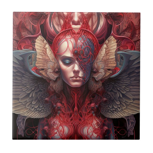 Surreal Angel Artwork Tile (Front)