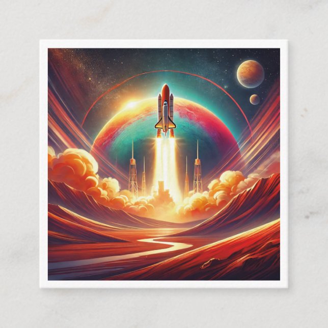  surreal art  enclosure card (Front)