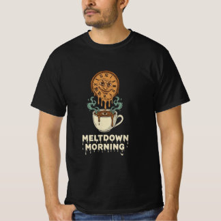 Surreal Art Shirt Meltdown Morning Melting Clock C