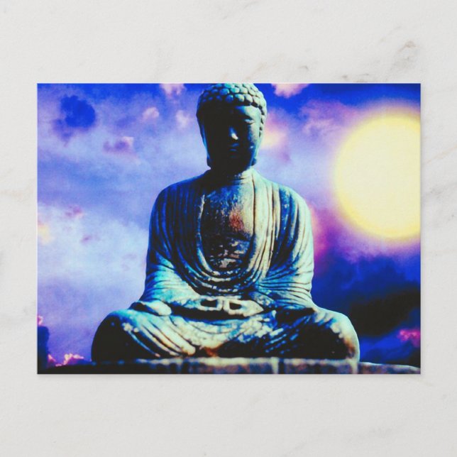 Surreal Buddha Postcard (Front)