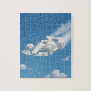 Surreal cloud racer, jigsaw puzzle de