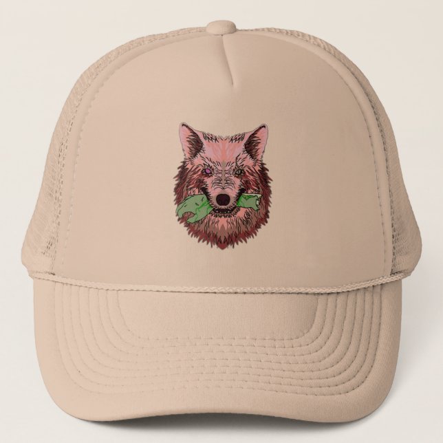  surreal comedy trucker hat (Front)