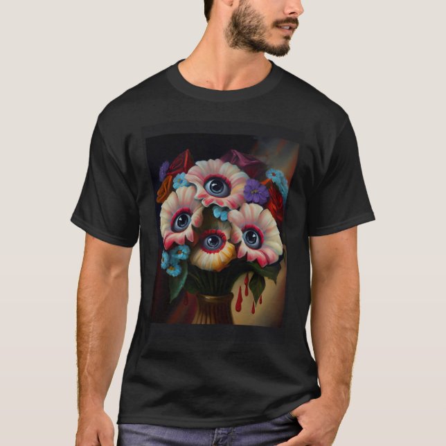 Surreal  Digital Collage Artwork  Flowers  Classic T-Shirt (Front)