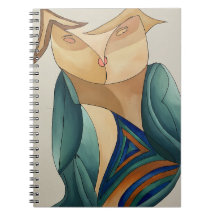 Surreal Dreamscape Spiral Notebook
