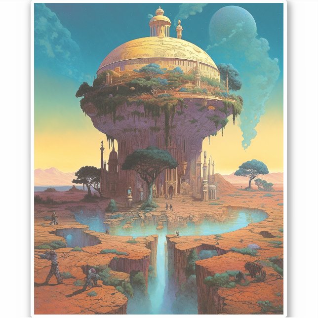 Surreal Fantasy City (Front)