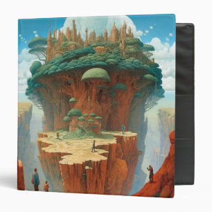 Surreal Fantasy City Binder