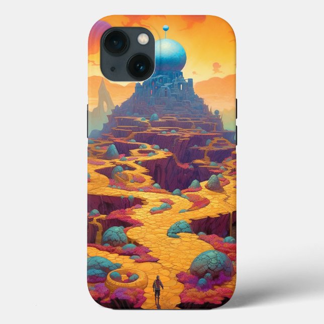 Surreal Fantasy City Case-Mate iPhone Case (Back)