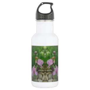 Surreal Fantasy Iris Floral Path 532 Ml Water Bottle