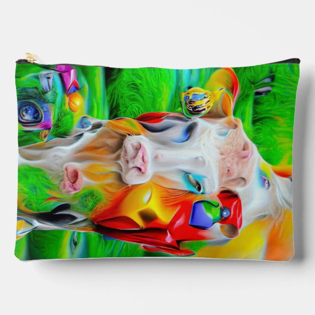 Surreal Farm Art Accessory Pouch (Front)