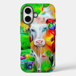 Surreal Farm Art iPhone 16 Case