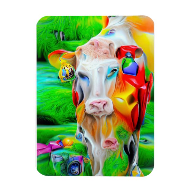 Surreal Farm Art Magnet (Vertical)