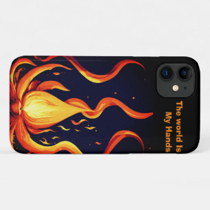 "Surreal Flame Vector Art-4K Render for - iPhone 11 Case