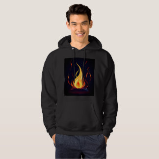 "Surreal Flame Vector Art - 4K Render for - Hoodie