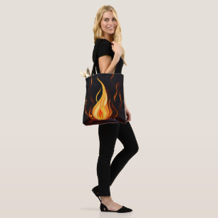 Surreal Flame Vector Art - 4K Render for - Tote Bag