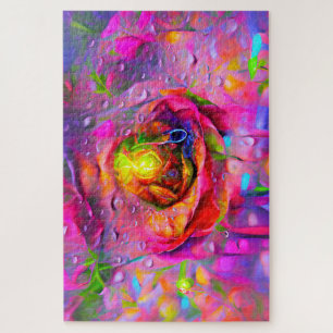Surreal Floral Art Jigsaw Puzzle