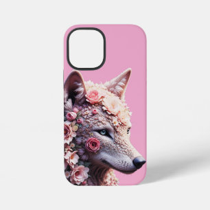 Surreal Floral Fox Dreamy Fantasy Illustration iPhone 12 Mini Case
