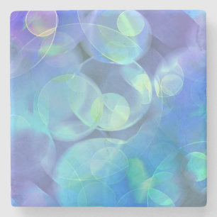 Surreal Fractal Abstract Design Stone Coaster