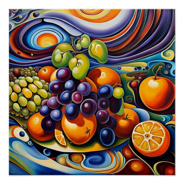 Surreal fruit 37 poster (Front)