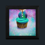 Surreal Galaxy Cupcake Gift Box<br><div class="desc">Surreal Galaxy Cupcake</div>