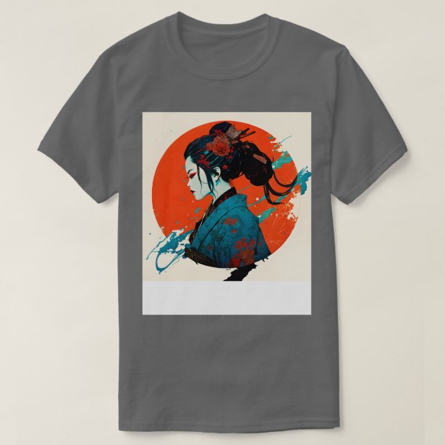 Surreal Geisha 4 T-Shirt (Design Front)