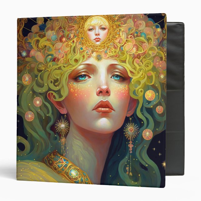 Surreal Goddess Fantasy Art Binder (Front/Inside)